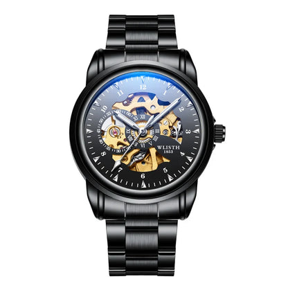 Relógio masculino original, relógio de luxo para homens, relógio automático à prova d'água, presentes para homens
